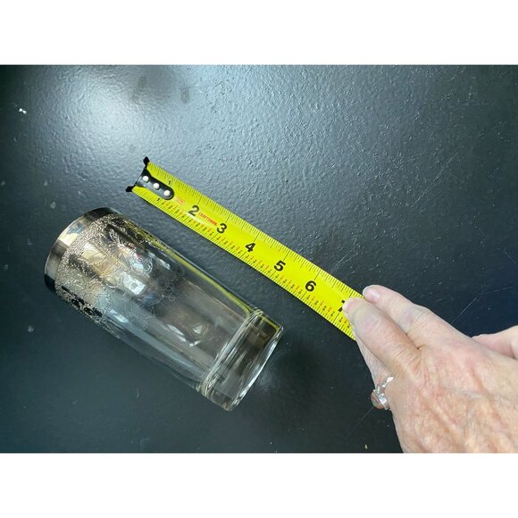 AUTHENTIC Dorothy C. Thorpe Silver Band Barware Set (9 Pcs) | RARE Lighter, Cara - Picture 5 of 16